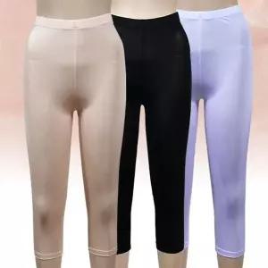 [하프클럽/]시원한 감촉 부드러운 인견 8부 베이직 레깅스 속바지