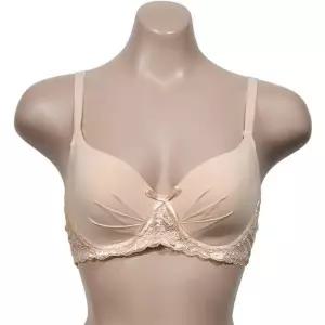 [하프클럽/](망고슈슈) 레이스 와이어 풀컵 D컵 브라