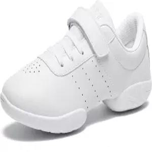 랜드하이커 여자 치어슈즈 흰색 치어리딩 댄스 운동 훈련 테니스 통기성 청소년 경량급 대회 편안한 치어리