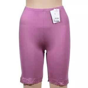 [하프클럽/]가볍고 부드러운 촉감 편안한 무지 5부레이스 속바지