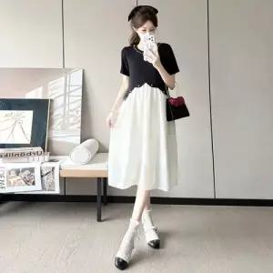 원피스 하프 여자 투피스 슬림핏 쉬폰 가먼트 DUCHI2