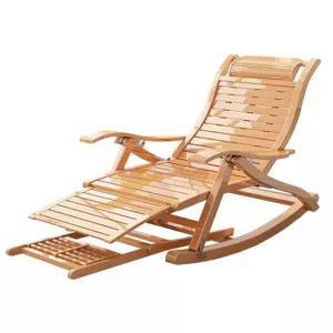 흔들의자 편안한 의자 안락 접이식 원목 원목색