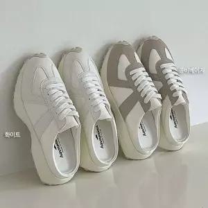 여자 클래식 코지 두꺼운굽 아이브 뮬슬리퍼 슈즈