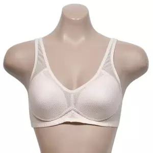 [하프클럽/]이트업 누디 메쉬 자가드 노와이어 몰드 망사 A컵브라