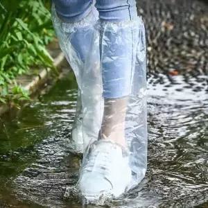 [하프클럽/]일회용 비닐 장화 10p 세트 휴대용 레인 슈즈