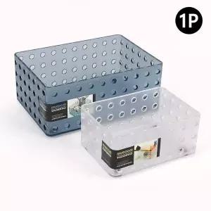 [골드스마일]소품정리함 마이룸 반투명 소품박스 소 중 정리함