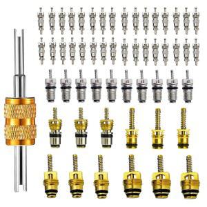 58 밸브 에어컨 코어 R12 R134A R410 자동차 A/C 스템 황동 냉동 타이어