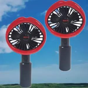 [하프클럽/오티마트]고효율 2개 미니 손선풍기 usb충전 미니무선 대용량