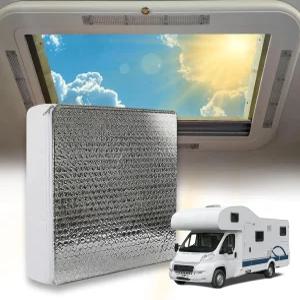 FIOQE 14 x14 x3 범용 RV 통풍구 단열재 반사 표면이 있는 천창 그늘 커버 14인치 X 캠핑카 통풍구용