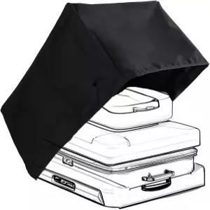 루클스 15인치 x 자동 열 프레스 기계 2 먼지 커버 - 튼튼한 블랙 옥스포드 원단 방습 및 방진 보호 20인치