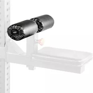 HMWOKPOT 폼 풋 패드 롤러 세트 웨이트 벤치 다리 연장 컬 부착용 교체 홈 헬스장 운동 기구 장비