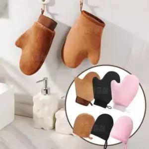 셀프 태닝 장갑 바디로션 글러브 손에 오일 묻히지 않고 바르기