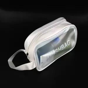 방수 여행 세면도구 목욕 사우나 샤워 가방 워시백 파우치 화이트