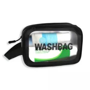 방수 여행 세면도구 목욕 사우나 샤워 가방 워시백 파우치 블랙