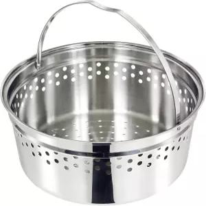 Magma A10-367 네스팅 콜랜더 찜기 및 쿠커 인서트 100 18-8 스테인리스 스틸 5 Qt 스톡 포트 맞춤형 공간