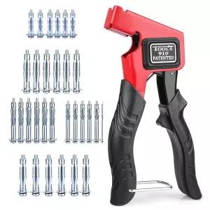 건식 벽체 석고 벽용 몰리 볼트 팩 중공 헤비 듀티 금속 벽 앵커 및 나사 키트 5가지 크기의 30개