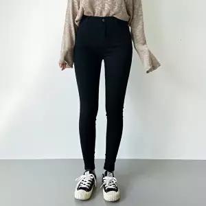 [신상오픈런]|CCP96D3|여성용 신축성 기모 슬림핏 스키니 바지
