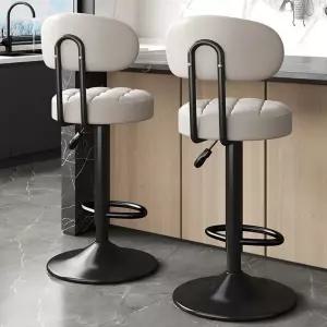 홈바의자 인테리어 식탁 업소용 카페 스탠딩 회전 북유럽