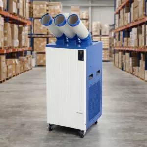 신일 산업용 에어컨 3구 이동식 실외기없는 냉방기 코끼리에어컨 야외 창고 캠핑 SMA-E5500K