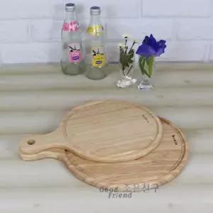 아카시아 원형도마 대