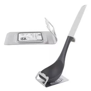 스텐 국자 거치대 받침대 약10x7.4cm