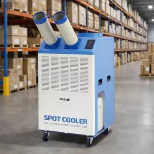 신일 산업용 이동식 에어컨 2구 실외기 없는 냉방기 코끼리 에어컨 야외 창고 SMA-SC5800K