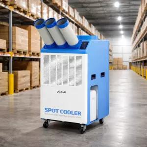 신일 산업용 이동식 에어컨 3구 실외기 없는 냉방기 코끼리 에어컨 야외 창고 SMA-SC6380K