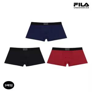 [휠라 언더웨어][휠라] 뉴헤리티지 라벨포인트 남성 드로즈 (3매입) (FI4DRG1401M_3)