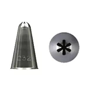 생크림 별모양깍지 앙금 플라워 베이킹 232번 깍지 크로스별깍지