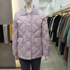 꼼빠니아퀄팅 오리털 패딩 점퍼CAEW0WIH010L퍼플,아이보리,블랙_KG