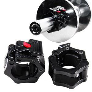 25MM 28MM 30MM 스핀록 칼라 웨이트 리프팅 바 바벨 잠금 덤벨 클램프 클립