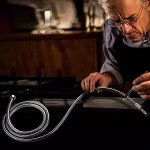 꼬임방지 고무패킹 포함 1.5미터 샤워줄 샤워호스 스프링호스