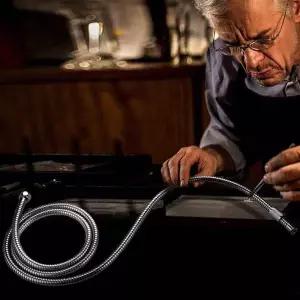 꼬임방지 고무패킹 포함 3미터 샤워줄 샤워호스 스프링호스