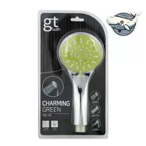 그린샤워헤드 마사지 수압 조절 샤워기