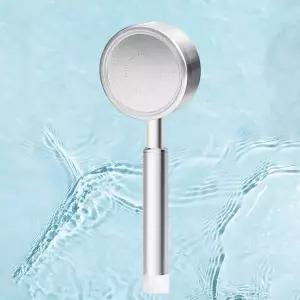 심플 일반 가정 샤워기 파워 샤워헤드 무광 단품 가정 미세홀