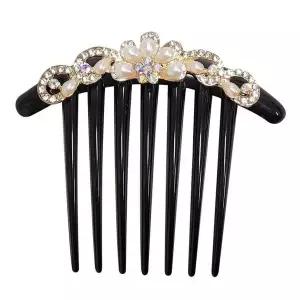 [하프클럽/]올림머리진주헤어핀 진주 머리 꽂이 조개