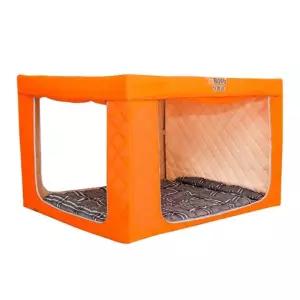 사각 텐트 난방텐트 방풍 실내 암막 방한텐트 수면 보온 침대