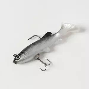 웨이트훅 쉐드웜 루어 지그 갈치 배스낚시 블랙화이트