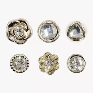 [하프클럽/]포인트브로치 스몰 포인트 브로치 세트 크리스탈