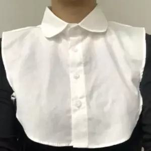 [하프클럽/]넥케이프 코튼 페이크셔츠 라운드 목카라 화