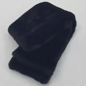 [하프클럽/]털머플러 페이크퍼 미니 목도리 머플러 블랙