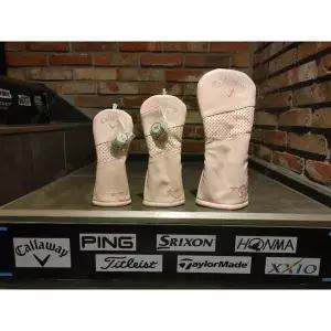 [캘러웨이] 드라이버 우드 유틸리티 헤드커버 세트 핑크