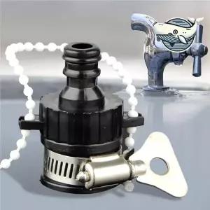 다용도 수도연결 호스커넥터 안전스프링 포함