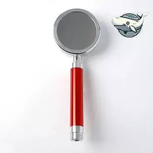 레드 스텐레스 고압 샤워기 헤드 손쉬운 원터치