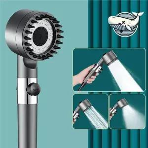 효율적인 수압 조절 샤워기 초고압 샤워헤드