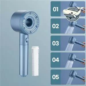 여름 샤워기 필터 교체형 수압 조절 가능
