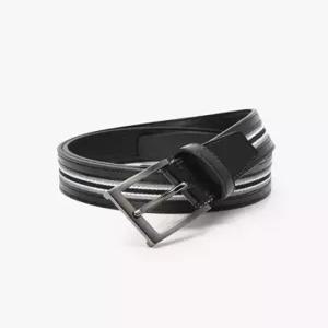 [매장정품} stco 삼색 테이프 배색 캐쥬얼 벨트 블랙SBEVZ76TSB