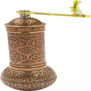 장식용 커피 그라인더 조절 가능한 있는 앤티크 리필 터키식 스타일 밀 손잡이가 수동