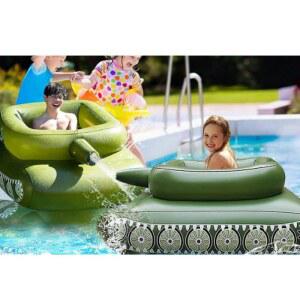 전차 탱크 튜브 물 물놀이 필수 특이한 재밌는