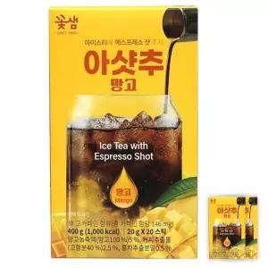 꽃샘 아샷추 망고 아이스티 에스프레소 샷 20T 3개